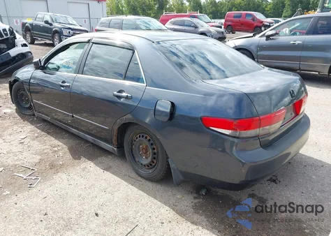 2003 Honda Accord 2.4 Lx из США, поврежденный, VIN 1HGCM55343A142904